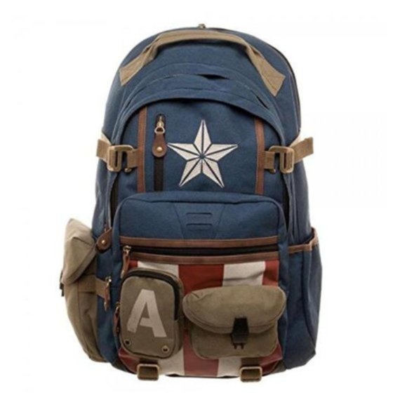 COPY - Marvel Captain America Backpack - Picture 1 of 3